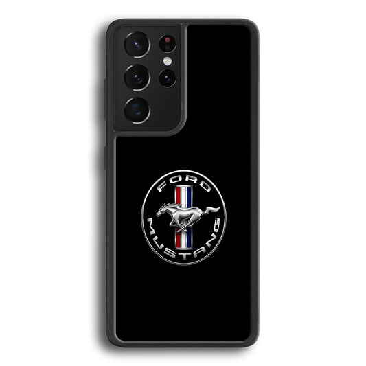 Ford Mustang Icon of Speed Samsung Galaxy S22 Ultra Case | Slim Rubber Case for Samsung Galaxy S22 Ultra