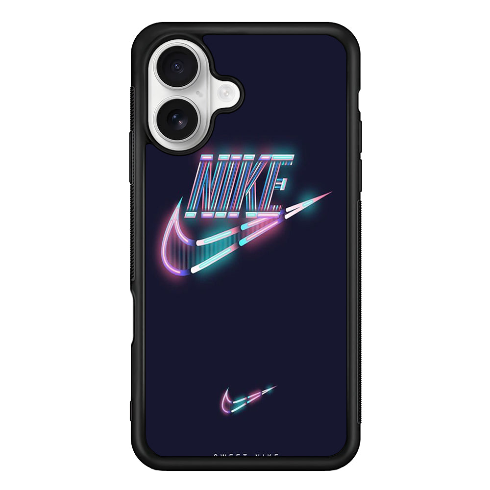 Nike Glowing iPhone 16 Plus Case – Slim Fit Protective Phone Case