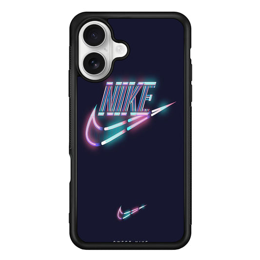 Nike Glowing iPhone 16 Plus Case – Slim Fit Protective Phone Case