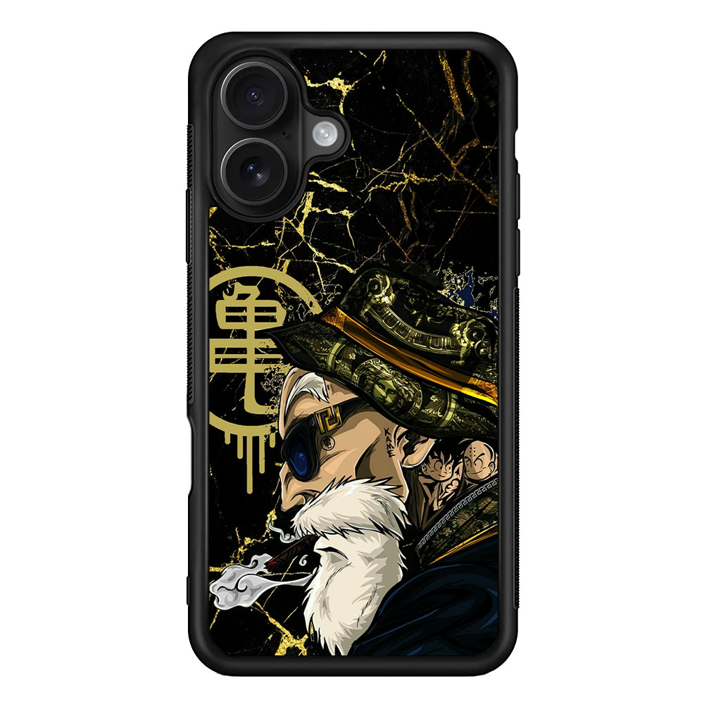 Master Roshi Hypebeast iPhone 16 Case - Oxvistore