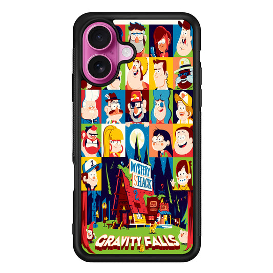 The Mystery Shack Gravity Falls iPhone 17 Case | Slim Protective Rubber Phone Cover