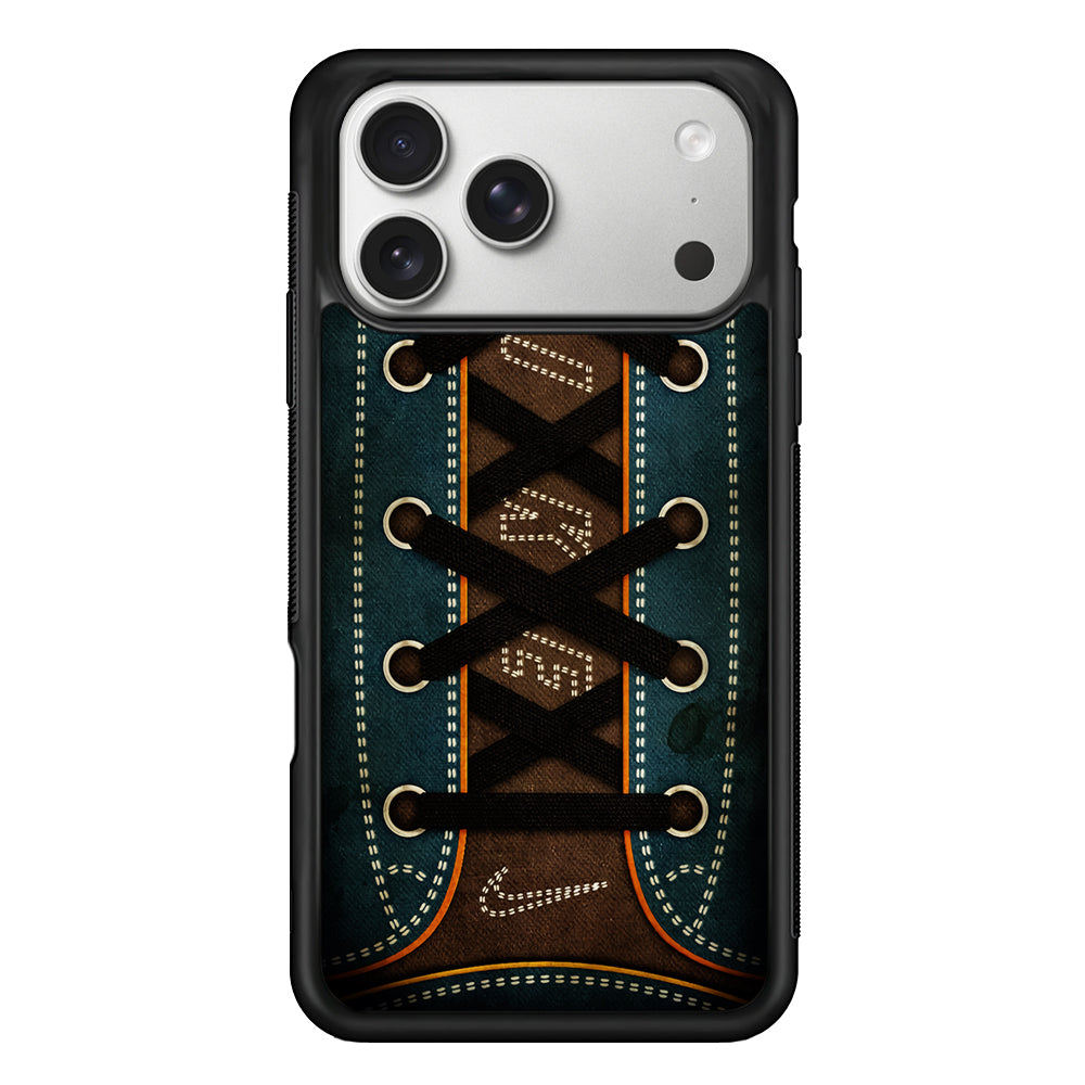 Stitched Sneakers Nike iPhone 17 Pro Case | Slim Protective Case for iPhone 17 Pro