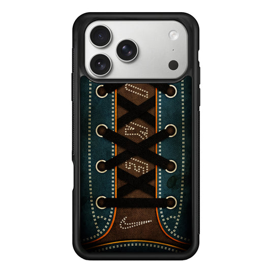 Stitched Sneakers Nike iPhone 17 Pro Case | Slim Protective Case for iPhone 17 Pro
