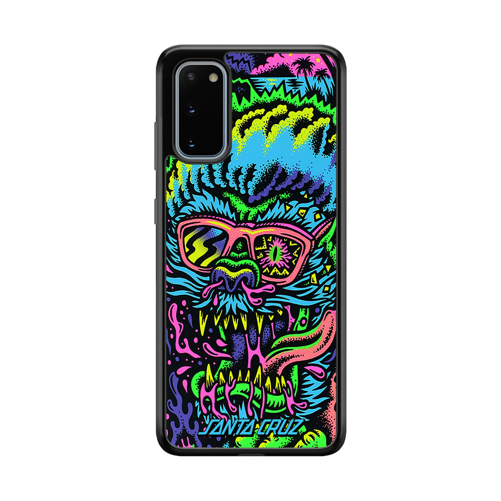 Santa Cruz Beast Rampage Samsung Galaxy S20 Case | Slim Rubber Case for Samsung Galaxy S20