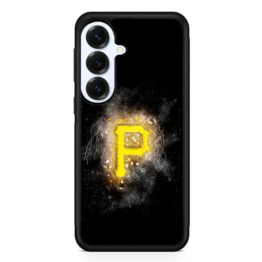 Pittsburgh Pirates Abstract Samsung Galaxy S25 Plus Case | Slim Rubber Cover for Samsung Galaxy S25 Plus