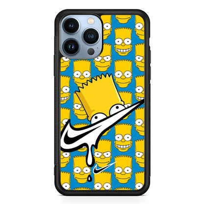Nike Bart Vibes Face 2D Rubber Phone Case | Slim Protective Phone Case