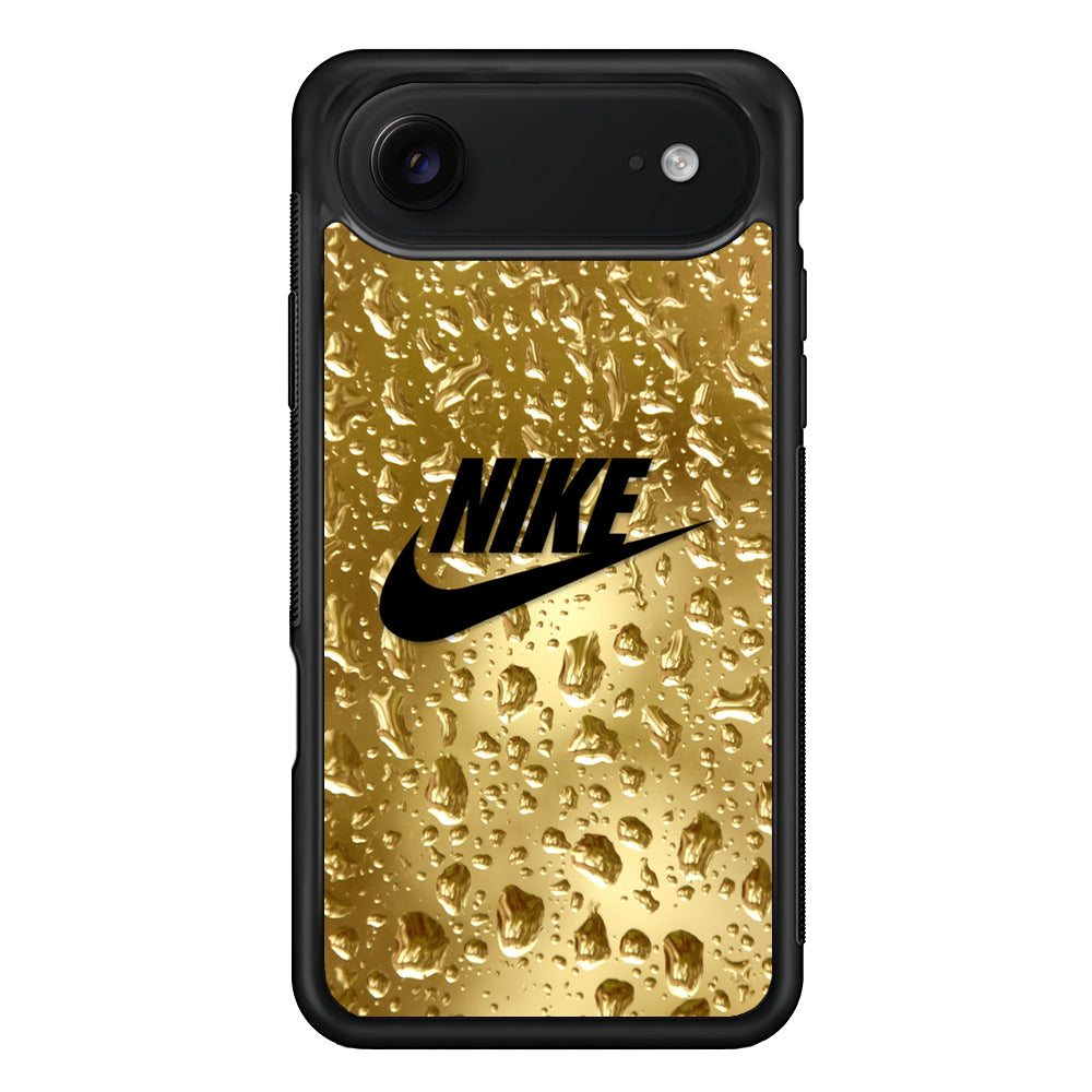 Nike Golden Water Drop iPhone 17 Air Case | Protective Case for iPhone 17 Air