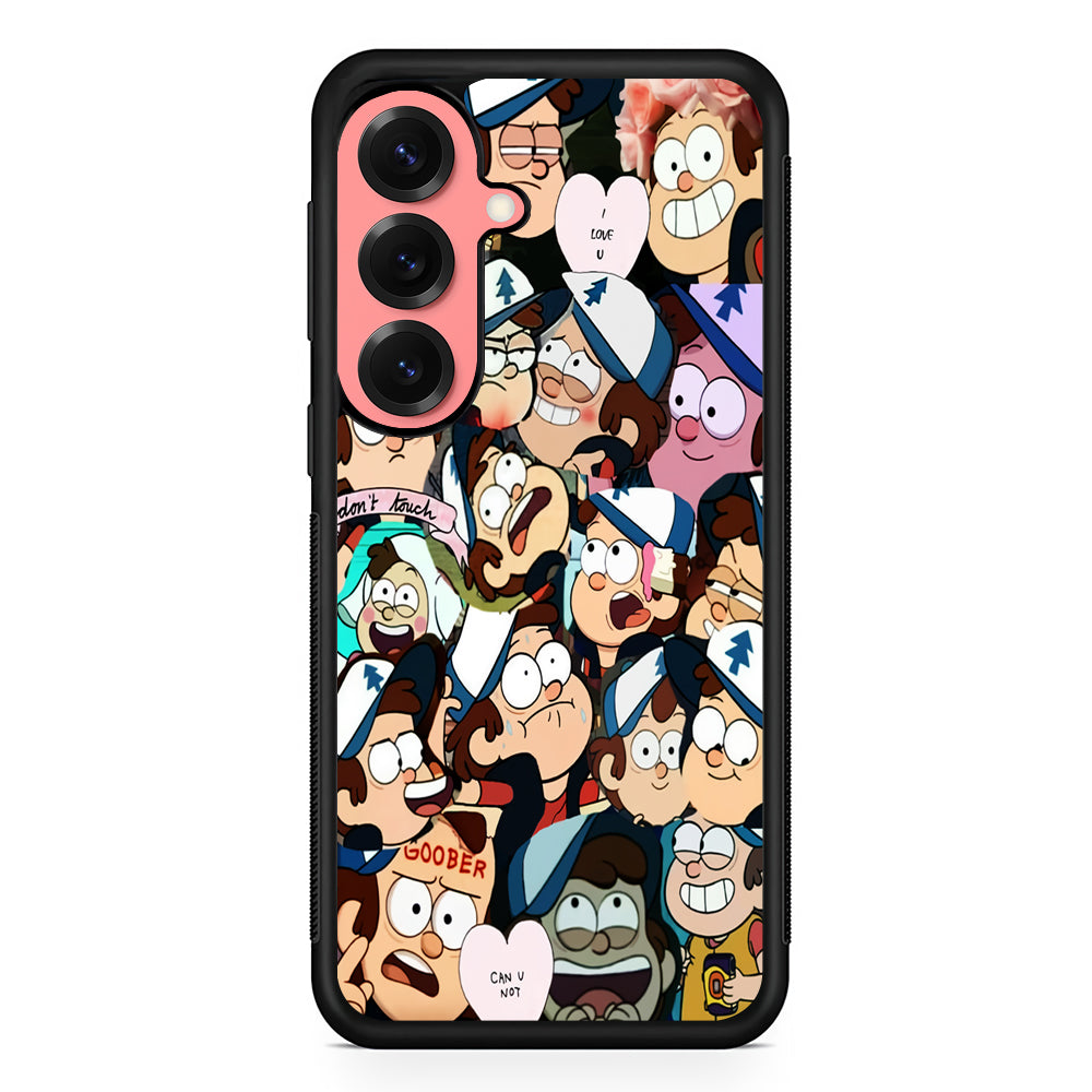 Dipper Gravity Falls Collection Samsung Galaxy S25 Case | Protective Case for Samsung Galaxy S25