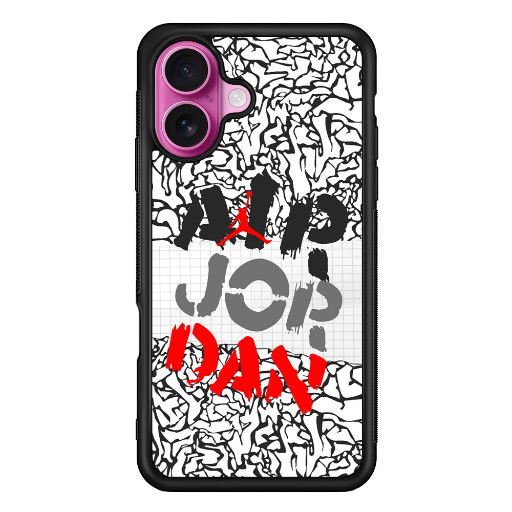 Air Jordan Drop The Paintbrush iPhone 17 Case - Slim Rubber Case for iPhone 17