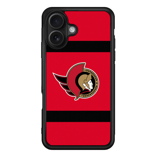 Ottawa Senators Logo iPhone 16 Case - Oxvistore