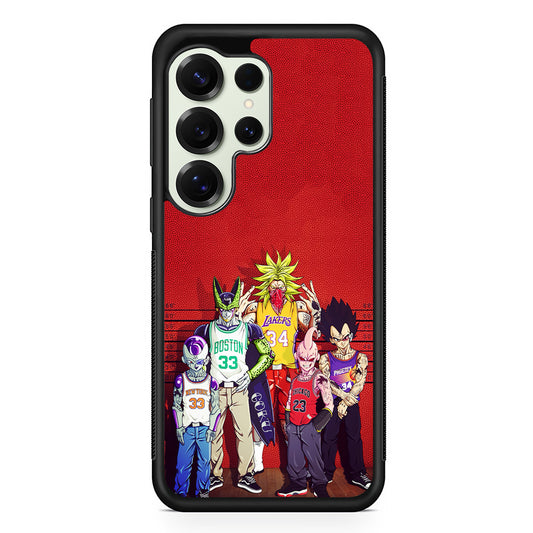 Dragon Ball NBA Style Samsung Galaxy S25 Ultra Case | Durable Rubber Case for Samsung Galaxy S25 Ultra