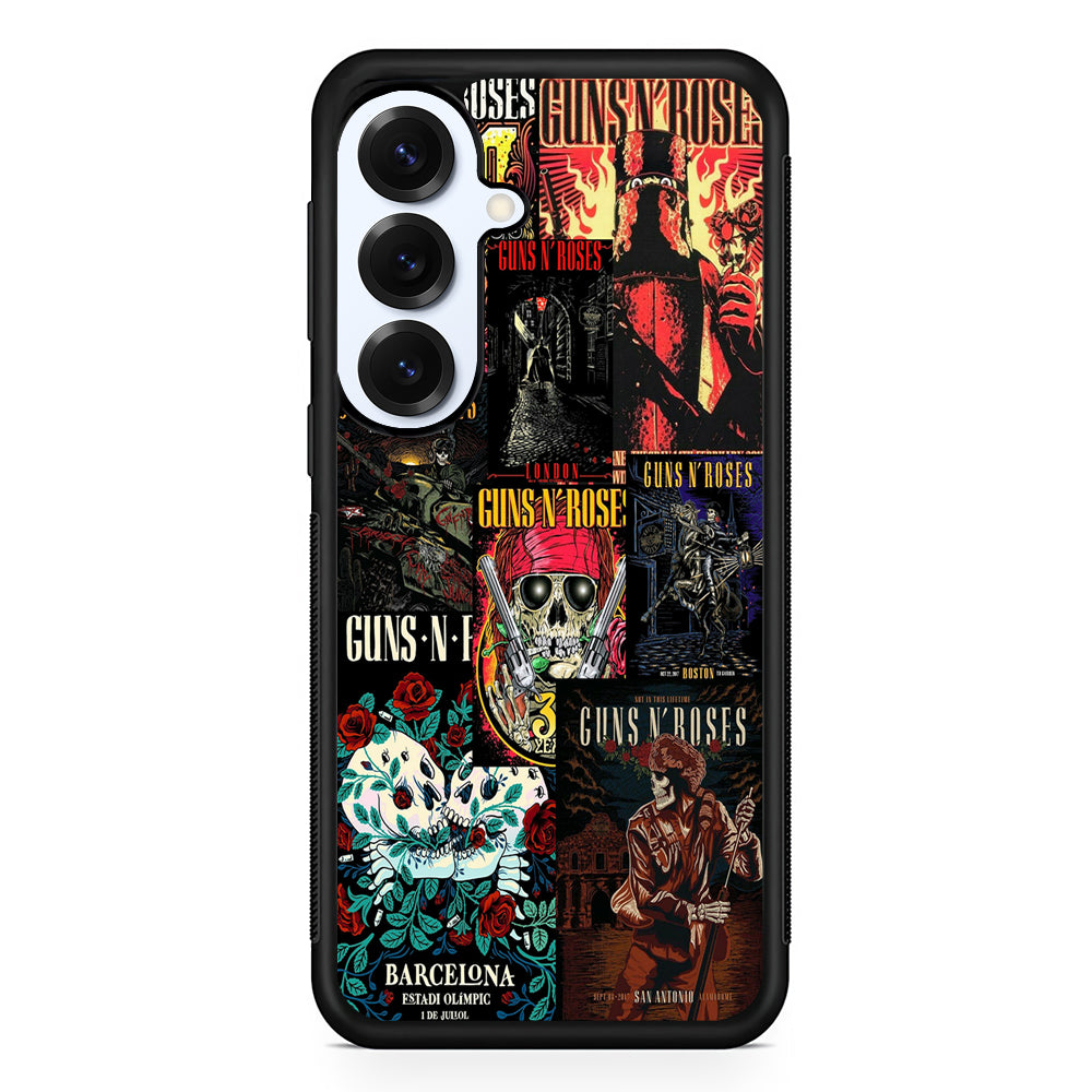 Guns N Roses Album Covers Samsung Galaxy S25 Plus Case | Slim Rubber Cover for Samsung Galaxy S25 Plus
