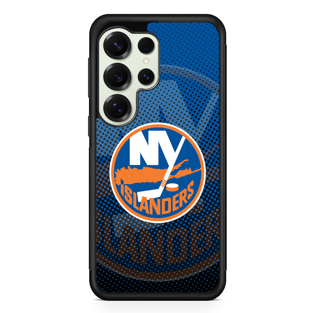 New York Islanders Logo Samsung Galaxy S25 Ultra Case | Durable Rubber Case for Samsung Galaxy S25 Ultra