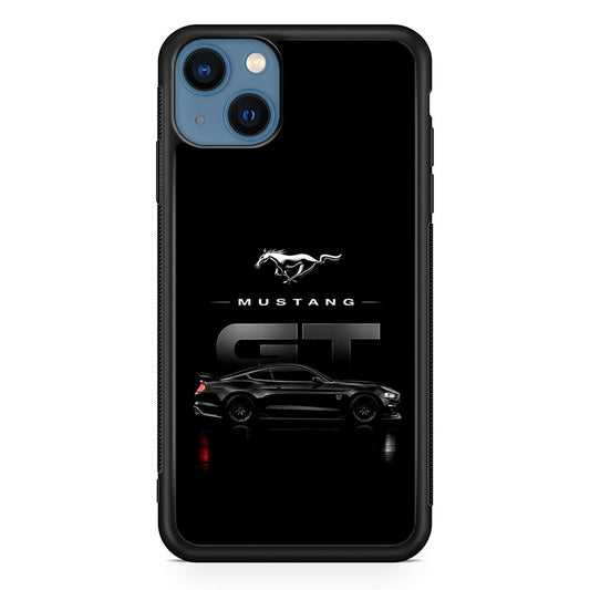 Ford Mustang GT Midnight iPhone 13 Case | Slim Rubber Case for iPhone 13