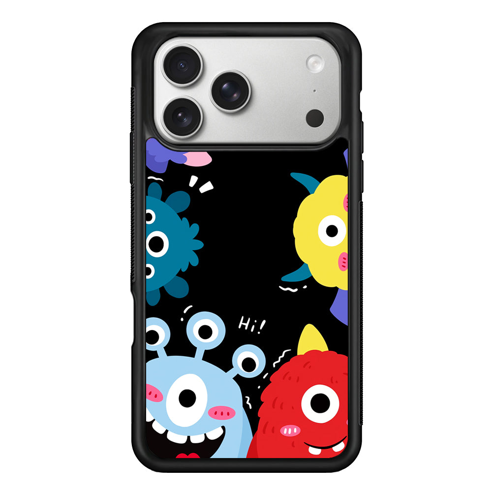 The Little Monsters iPhone 17 Pro Case | Slim Rubber Case for iPhone 17 Pro