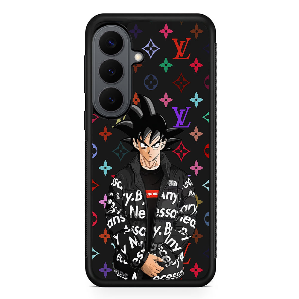 Louis Vuitton Goku Hypebeast Samsung Galaxy S26 Plus Case | Slim Rubber Case for Samsung Galaxy S26 Plus