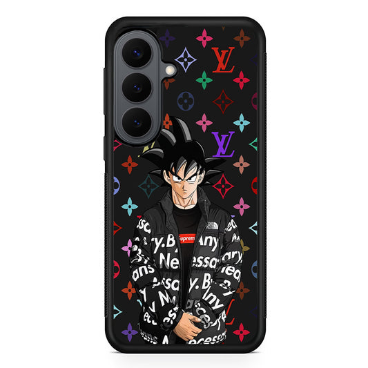 Louis Vuitton Goku Hypebeast Samsung Galaxy S26 Plus Case | Slim Rubber Case for Samsung Galaxy S26 Plus