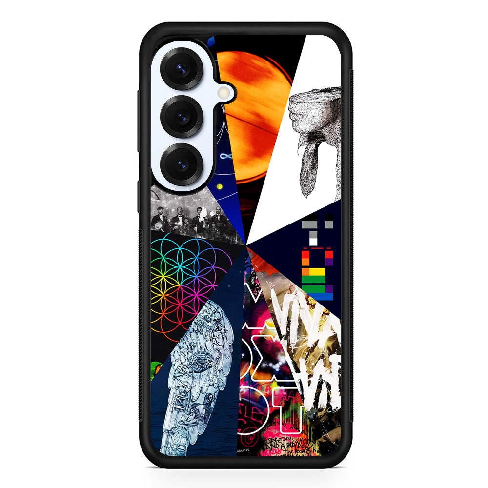 Coldplay Album Cover Art Samsung Galaxy S25 Plus Case | Slim Rubber Cover for Samsung Galaxy S25 Plus