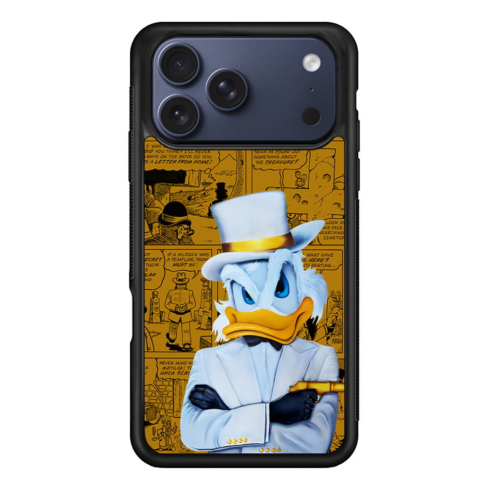 Scrooge McDuck Comic iPhone 17 Pro Max Case | Slim Protective Cover for iPhone 17 Pro Max