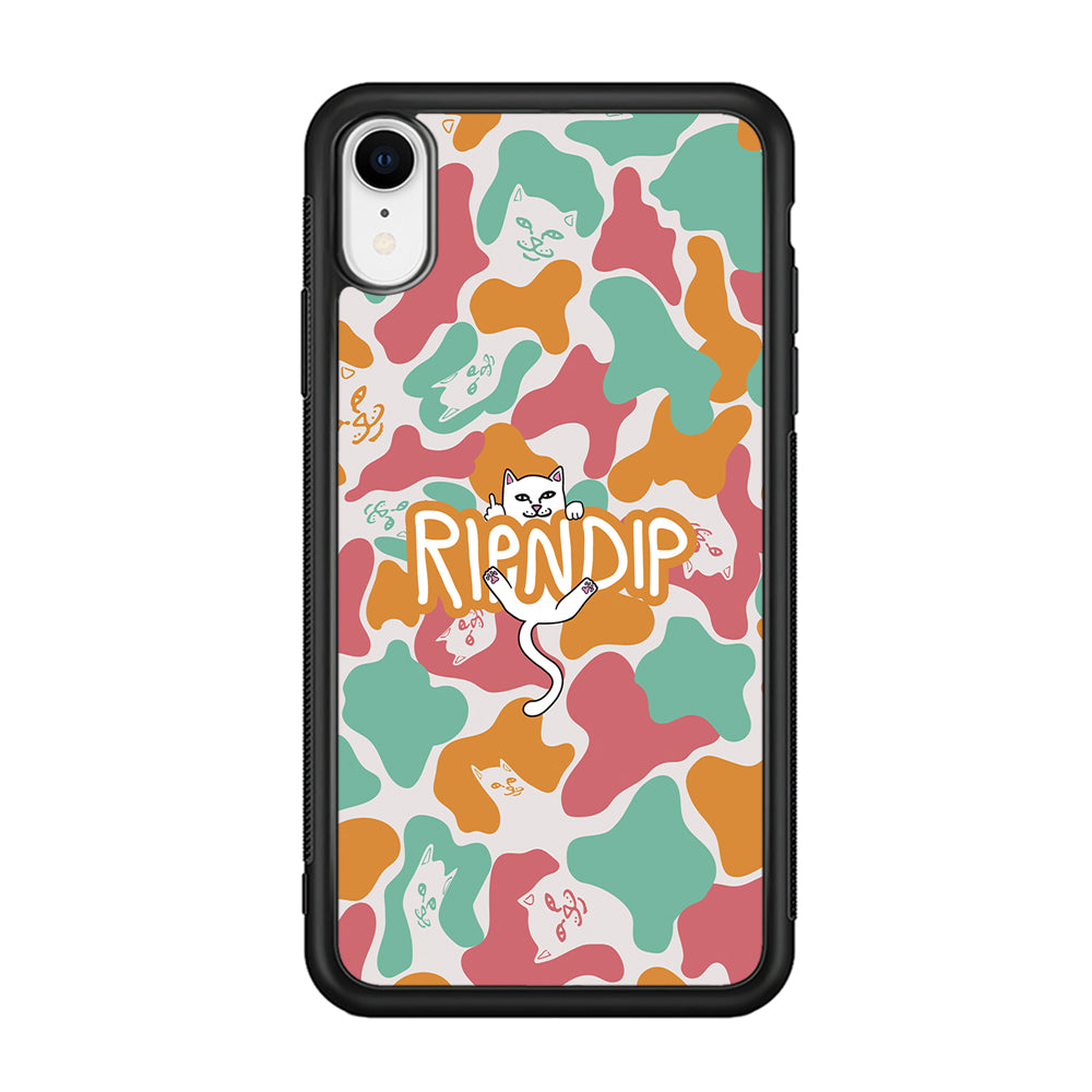 Rip N Dip Colorfull Camo iPhone XR Case | Slim Rubber Case for iPhone XR