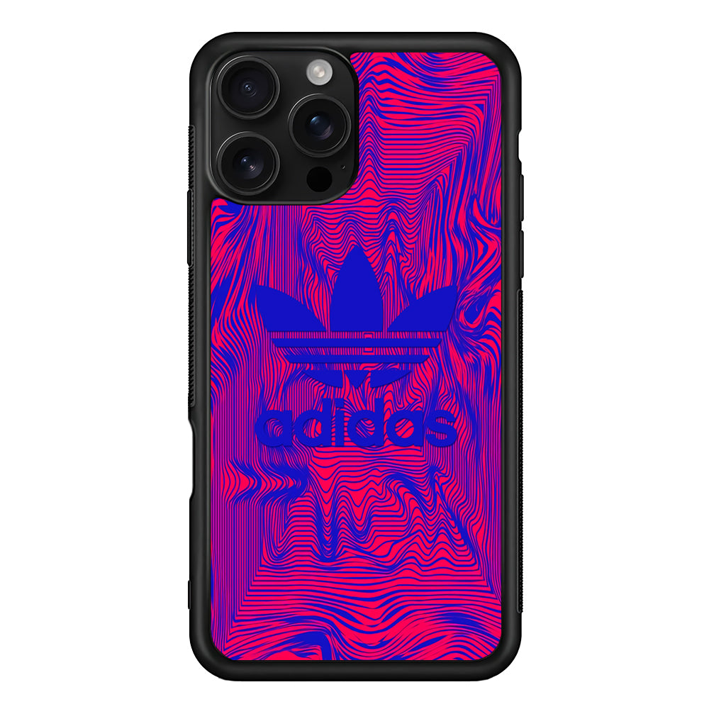 Adidas Line Sketch iPhone 16 Pro Case - Stylish Protective Cover for iPhone 16 Pro