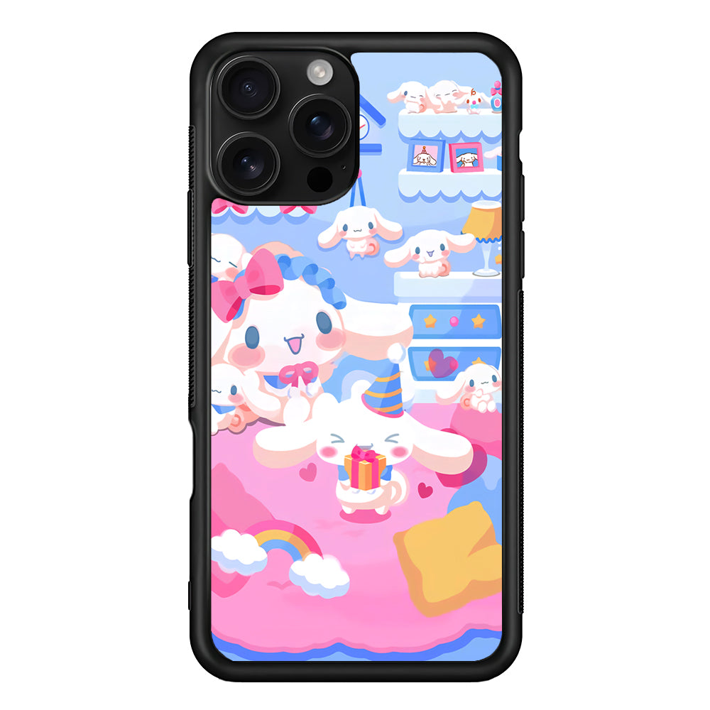 Cinnamoroll's Birthday iPhone 16 Pro Case | Durable Protective Case for iPhone 16 Pro