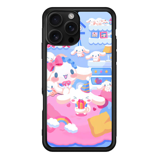 Cinnamoroll's Birthday iPhone 16 Pro Case | Durable Protective Case for iPhone 16 Pro