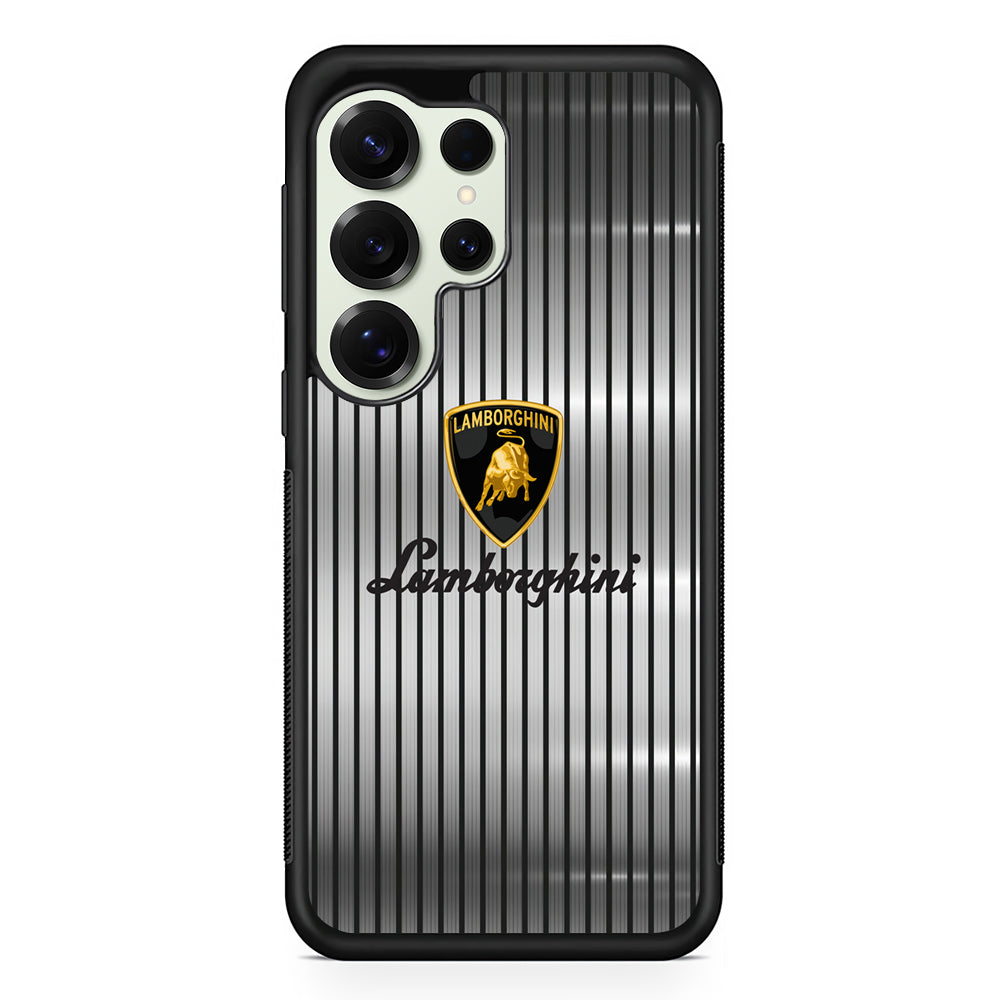 Lamborghini Luxury Curtains Samsung Galaxy S25 Ultra Case | Durable Rubber Case for Samsung Galaxy S25 Ultra