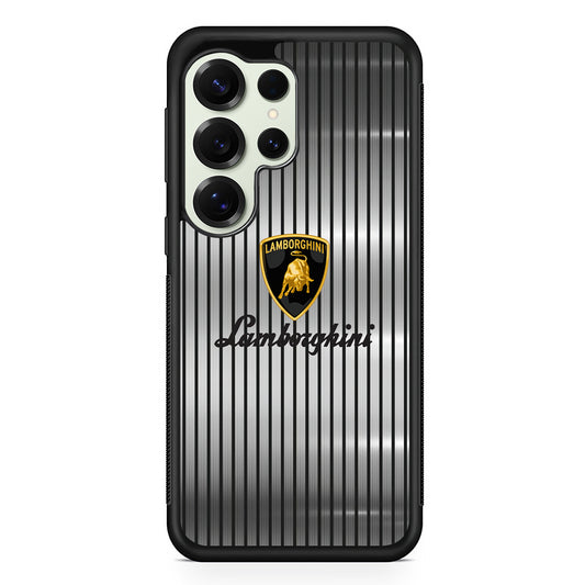 Lamborghini Luxury Curtains Samsung Galaxy S25 Ultra Case | Durable Rubber Case for Samsung Galaxy S25 Ultra