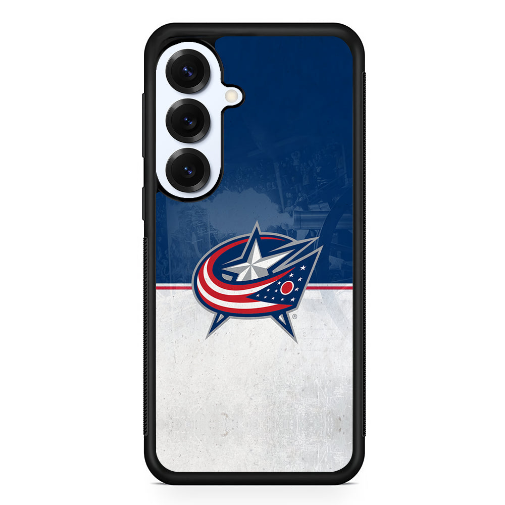 Columbus Blue Jackets Logo Samsung Galaxy S25 Plus Case | Slim Rubber Cover for Samsung Galaxy S25 Plus