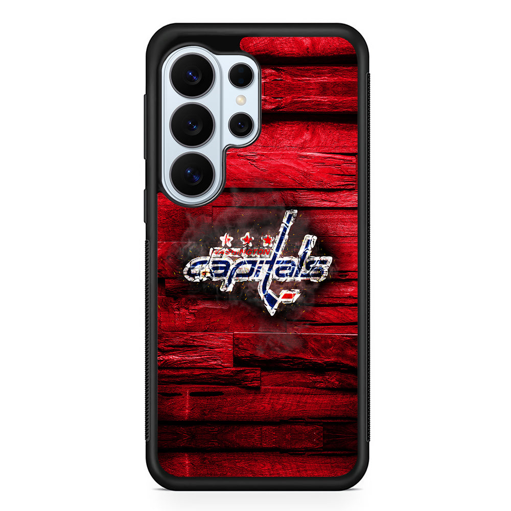 Washington Capitals Wood Samsung Galaxy S26 Ultra Case | Protective Phone Cover