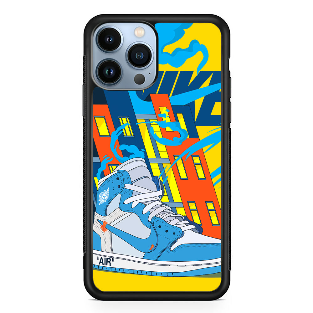 Nike Building of Style 2D Rubber Phone Case | Slim Protective Phone Case
