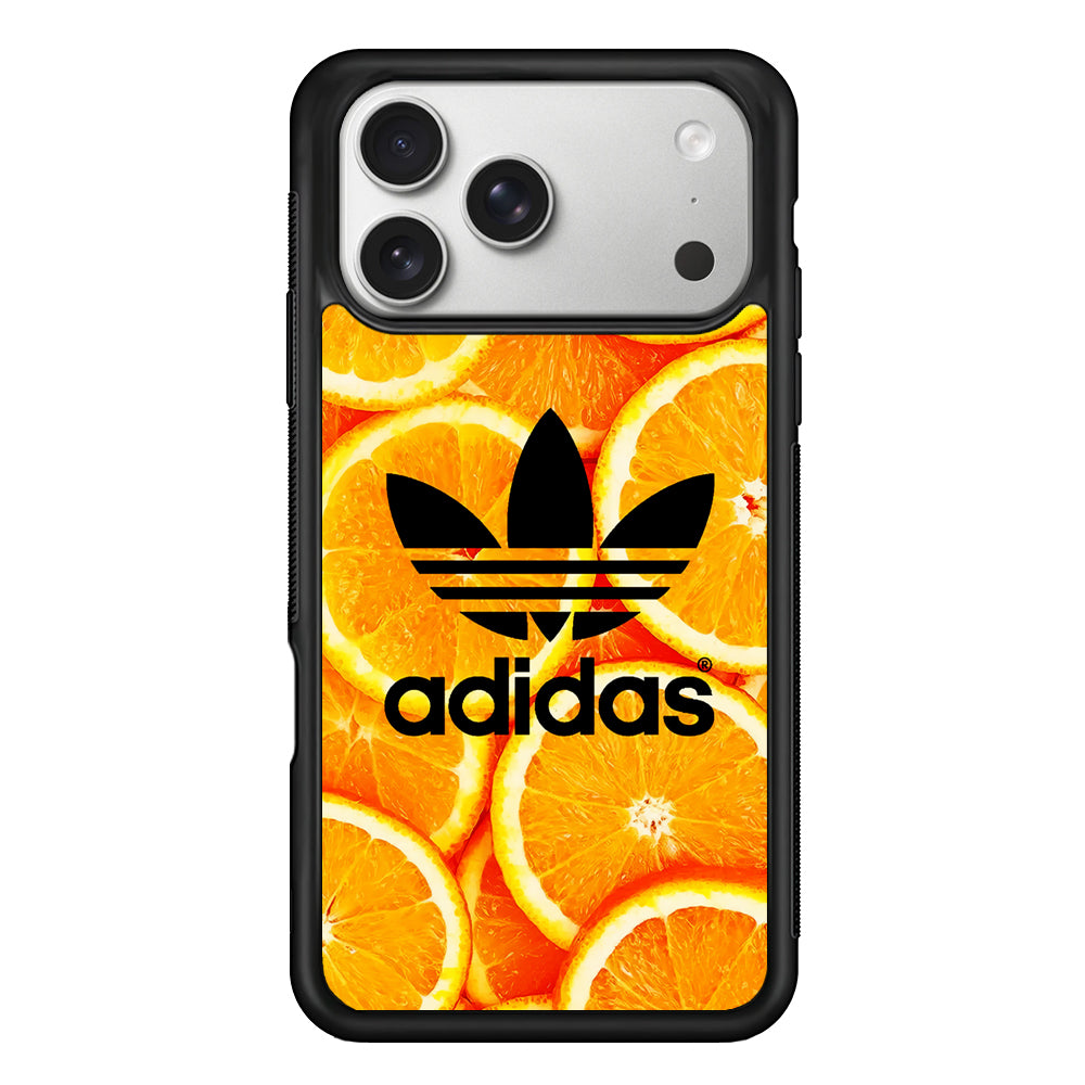 Adidas Logo Orange Fruits iPhone 17 Pro Case | Slim Protective Case for iPhone 17 Pro