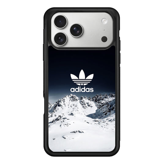 Adidas Logo Winter Snow iPhone 17 Pro Case | Slim Protective Case for iPhone 17 Pro
