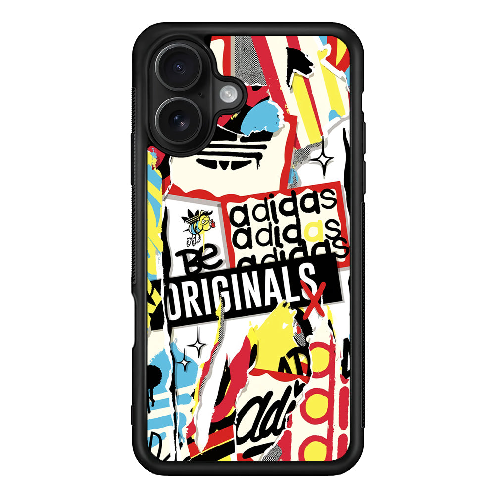 Adidas Abstract Wall Art iPhone 16 Case - Oxvistore
