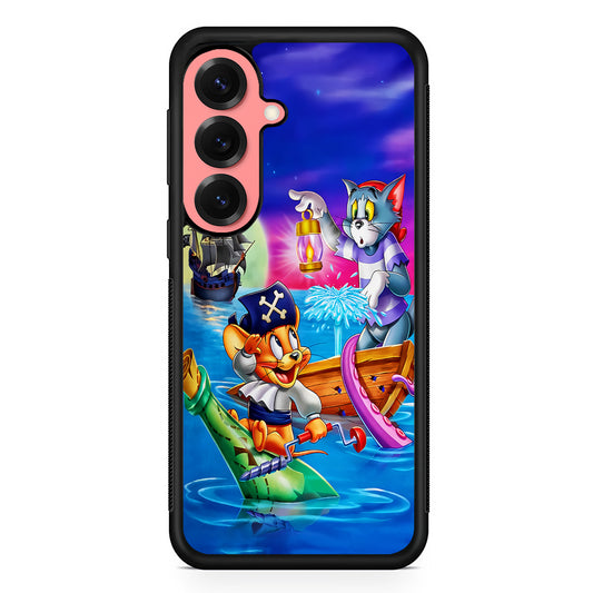 Tom and Jerry Pirates Samsung Galaxy S25 Case | Protective Case for Samsung Galaxy S25