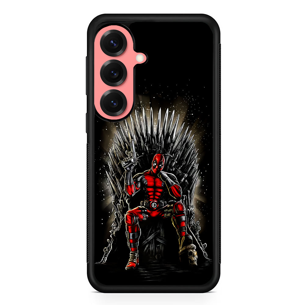Deadpool The Iron Throne Samsung Galaxy S25 Case | Protective Case for Samsung Galaxy S25