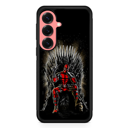 Deadpool The Iron Throne Samsung Galaxy S25 Case | Protective Case for Samsung Galaxy S25