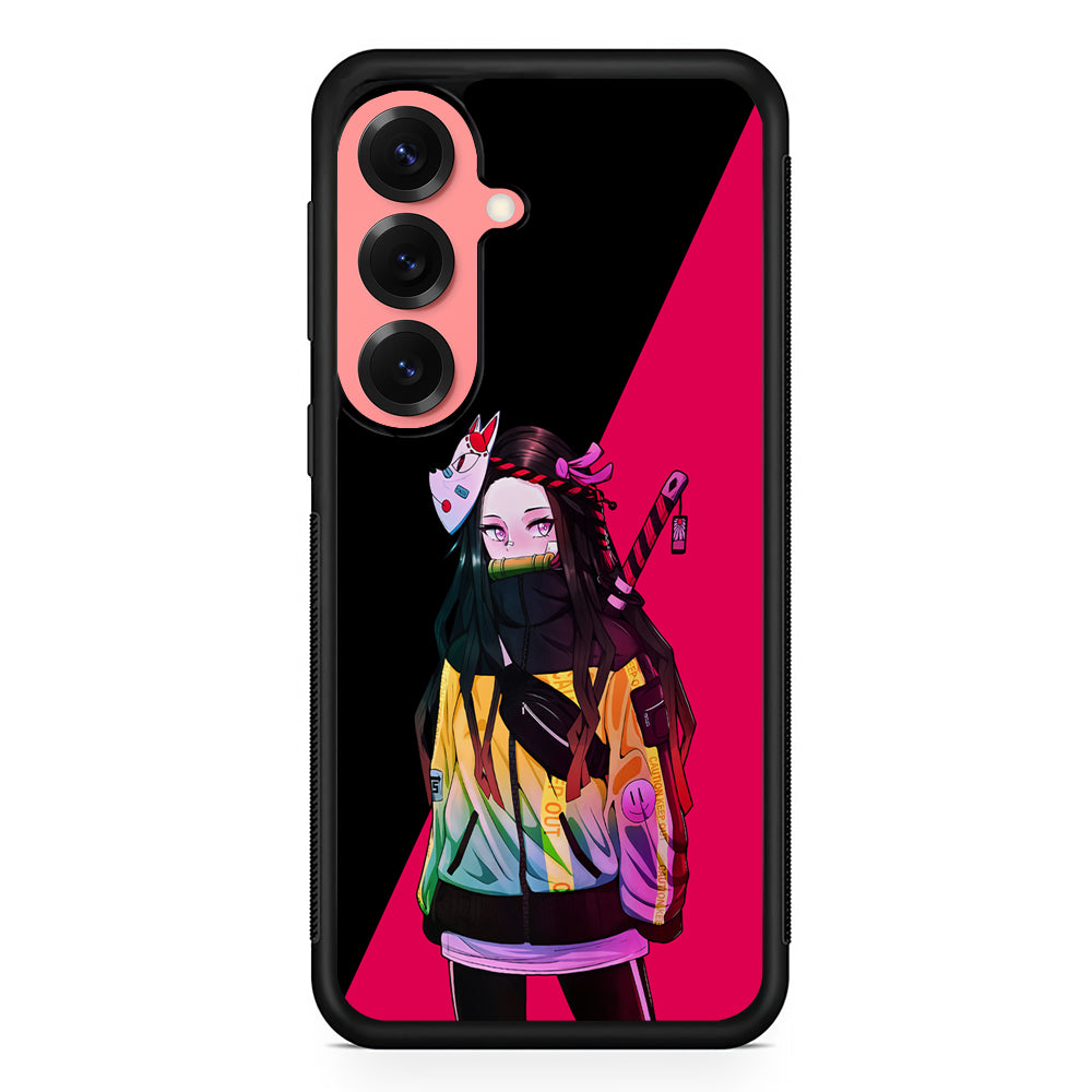 Nezuko Hypebeast Demon Slayer Samsung Galaxy S25 Case | Protective Case for Samsung Galaxy S25