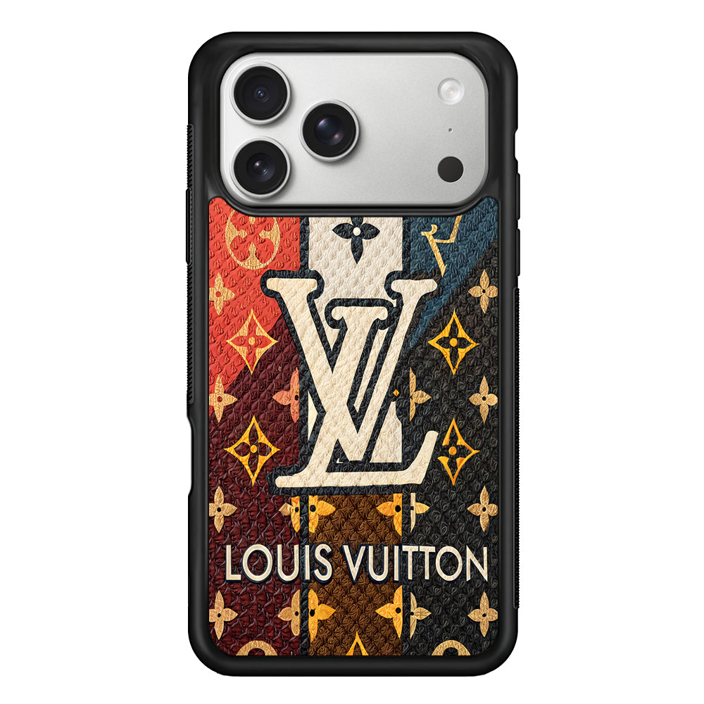 Louis Vuitton Aesthetic Luxury iPhone 17 Pro Case | Slim Rubber Case for iPhone 17 Pro