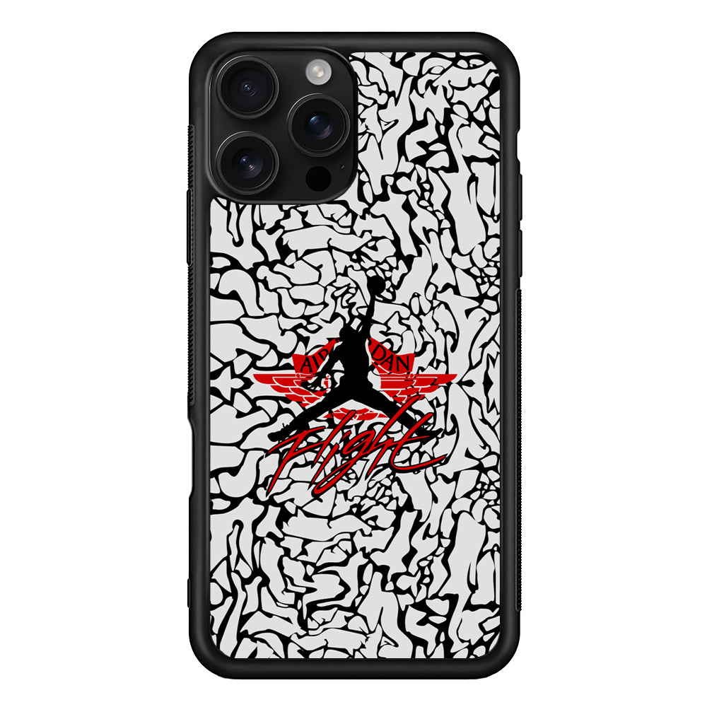 Air Jordan Endemic Patern iPhone 16 Pro Case - Stylish Protective Cover for iPhone 16 Pro