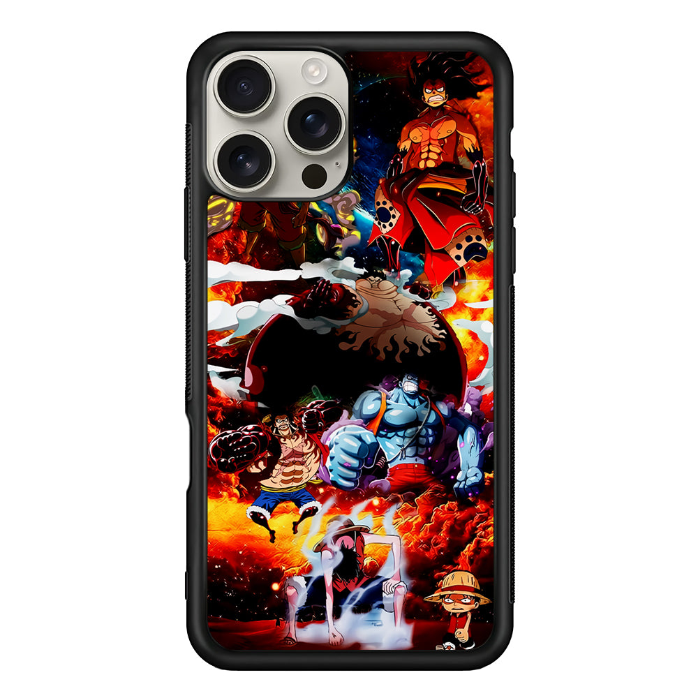 One Piece Luffy Transformation iPhone 16 Pro Max Case | Stylish Protective Case for iPhone 16 Pro Max