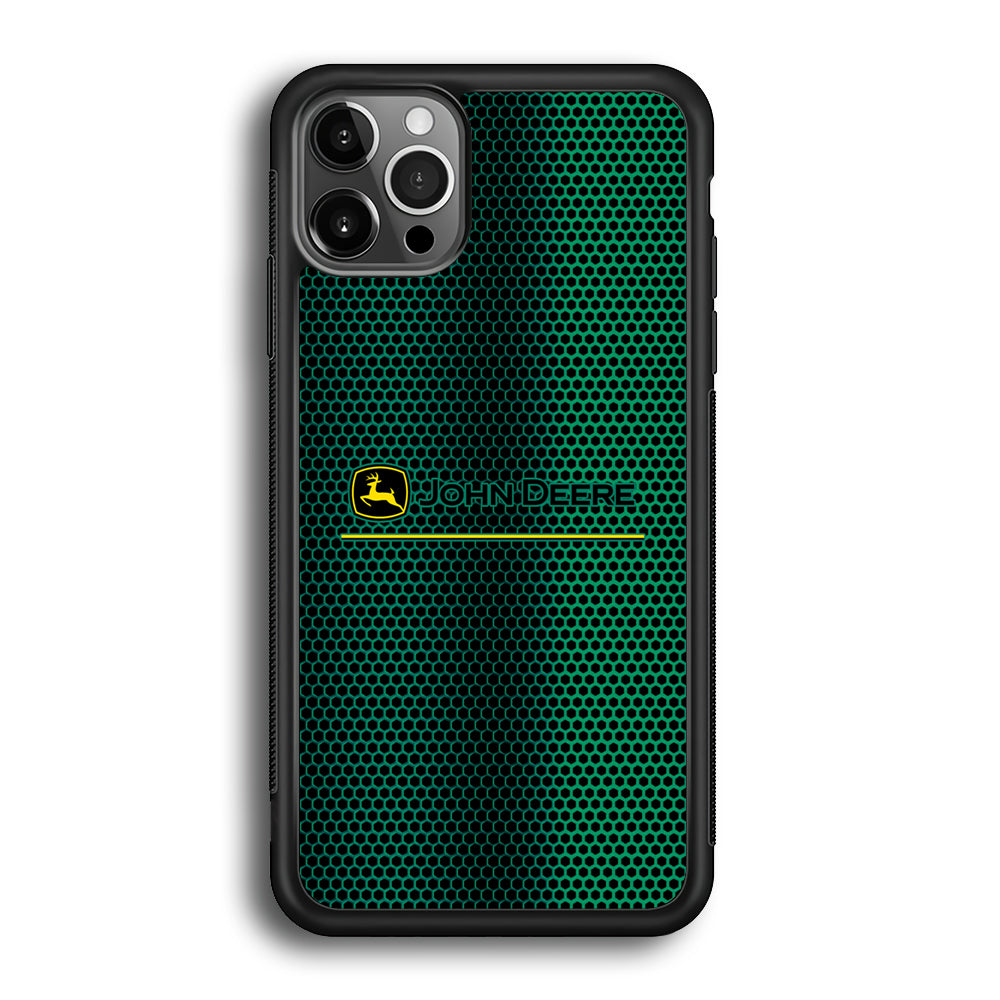 John Deere Luxury Hexagon iPhone 12 Pro Case | Slim Rubber Case for iPhone 12 Pro