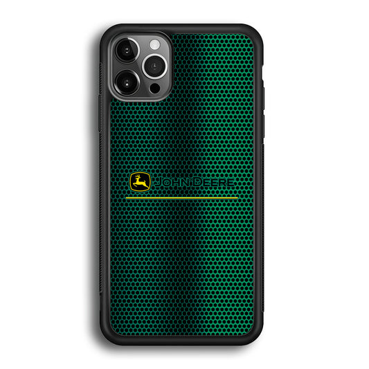 John Deere Luxury Hexagon iPhone 12 Pro Max Case | Slim Rubber Case for iPhone 12 Pro Max