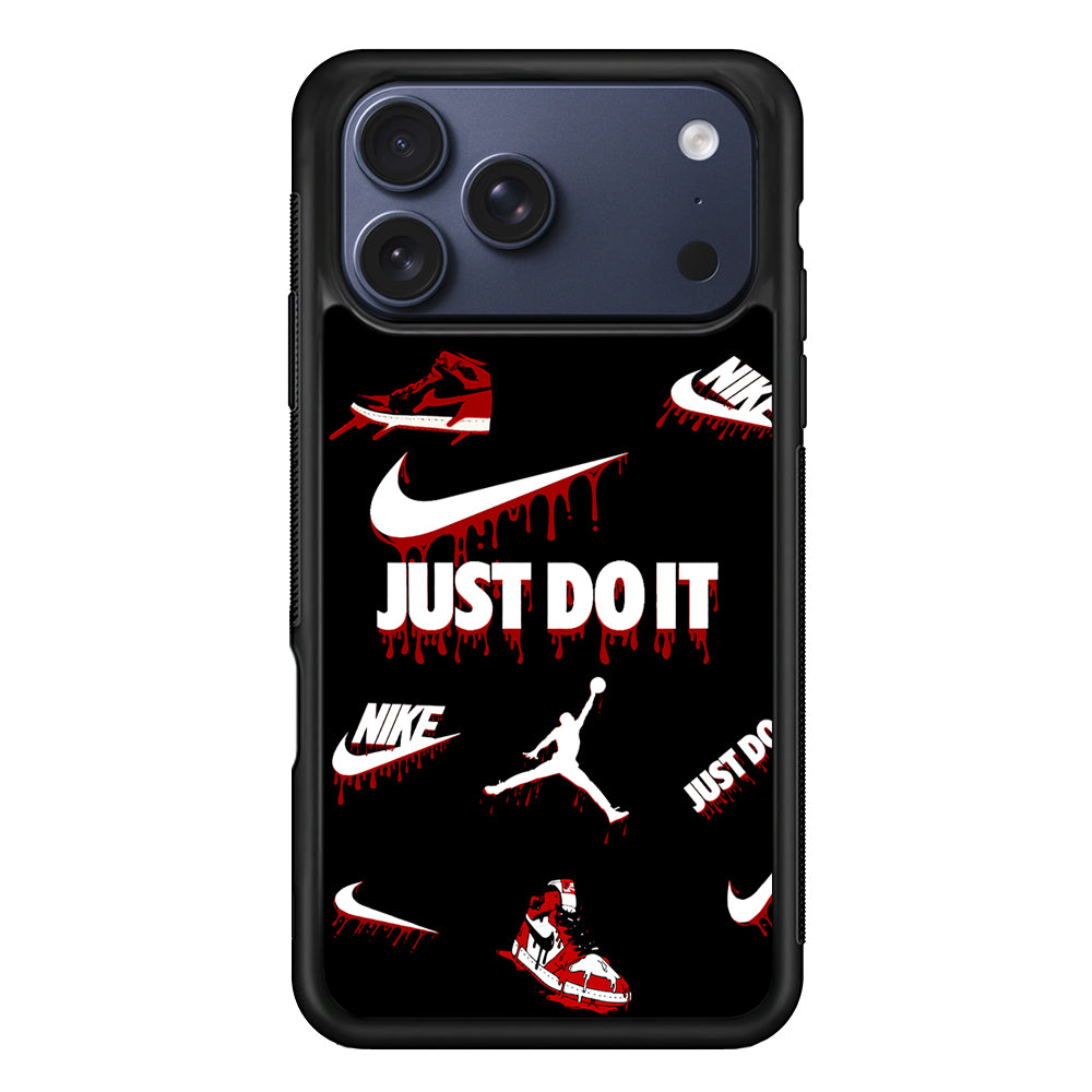 Nike X Air Jordan Black iPhone 17 Pro Max Case | Durable Rubber Case for iPhone 17 Pro Max