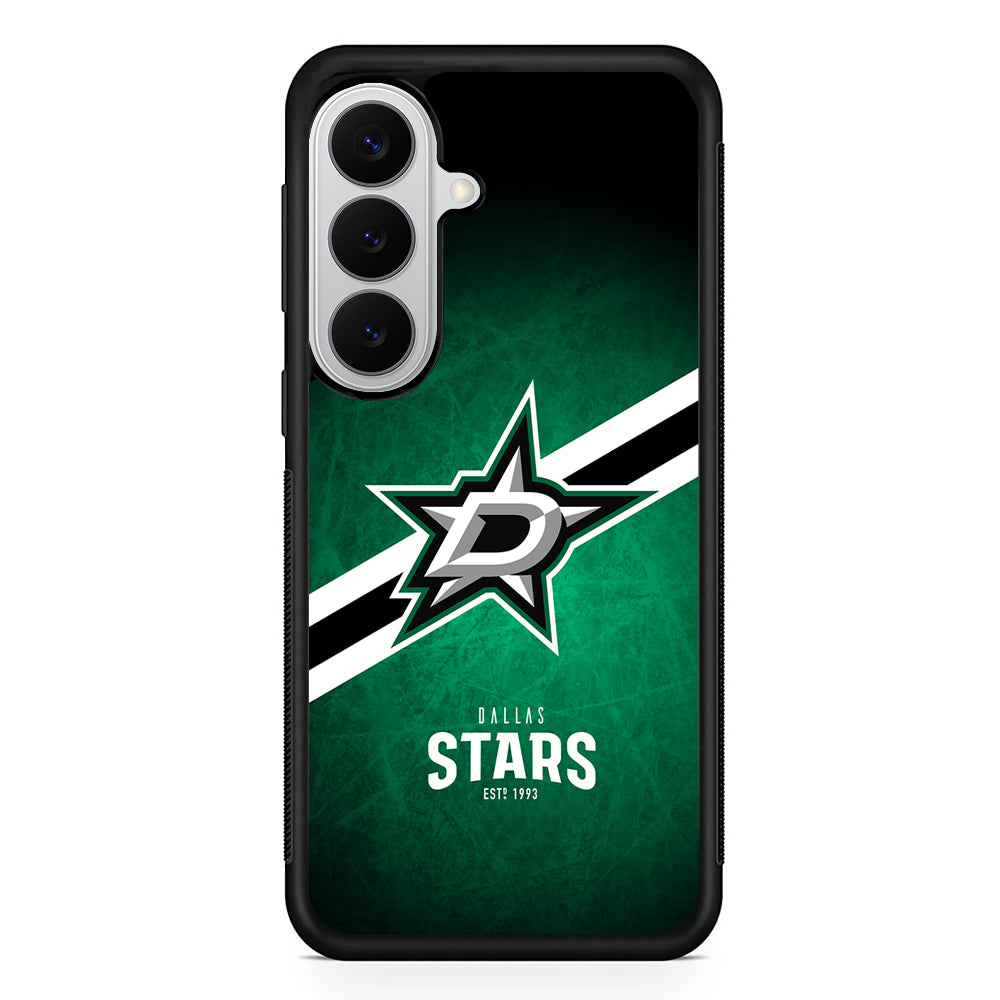 Dallas Stars Logo Samsung Galaxy S26 Case | Protective Rubber Cover