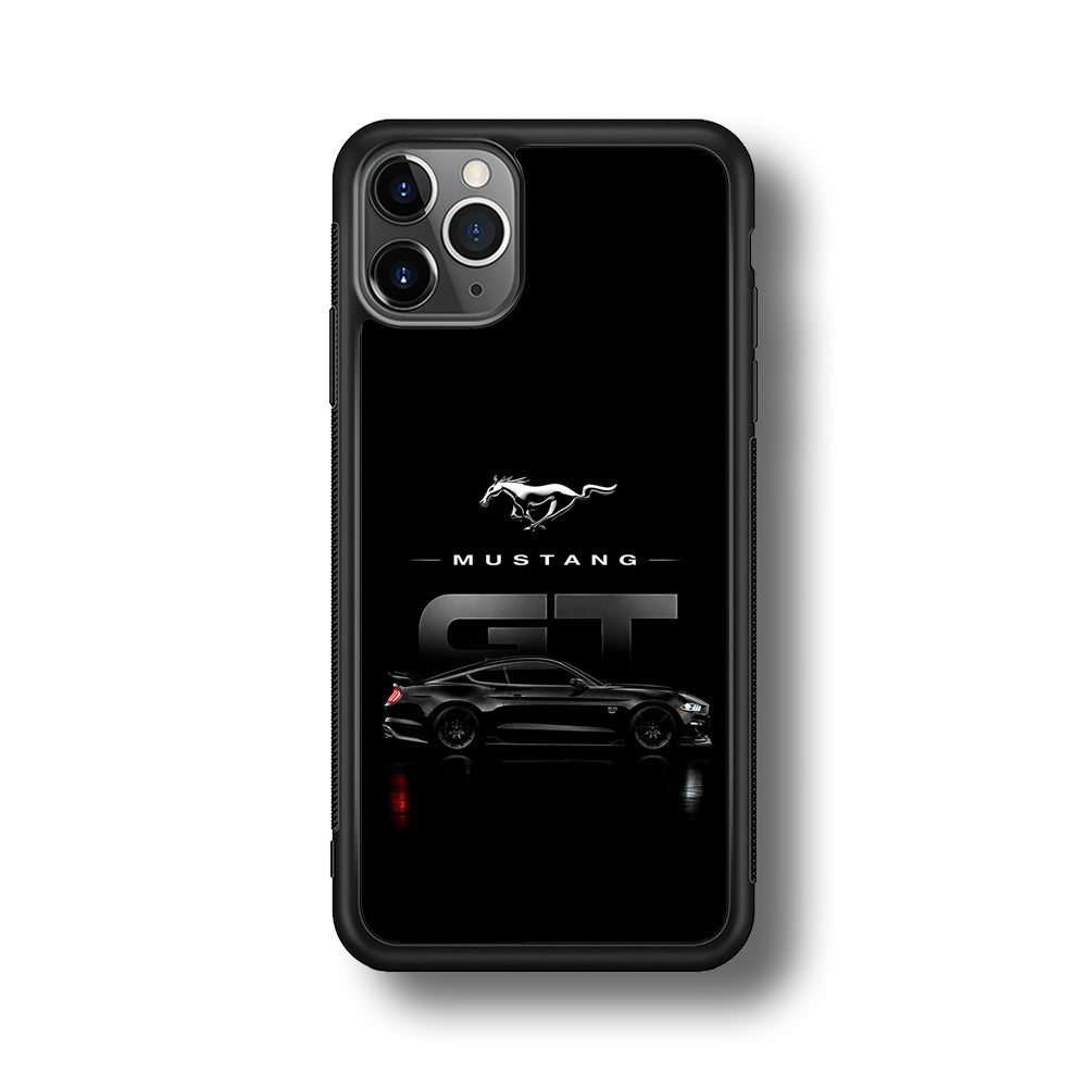 Ford Mustang GT Midnight iPhone 11 Pro Case | Slim Rubber Case for iPhone 11 Pro