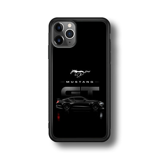 Ford Mustang GT Midnight iPhone 11 Pro Max Case | Slim Rubber Case for iPhone 11 Pro Max