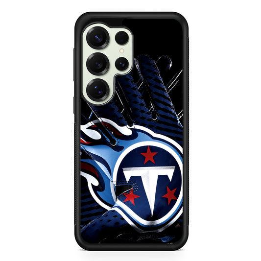 Tennessee Titans Gloves Samsung Galaxy S25 Ultra Case | Durable Rubber Case for Samsung Galaxy S25 Ultra