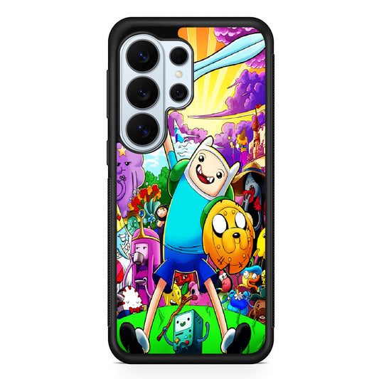 Adventure Time Poster Colorfull Samsung Galaxy S26 Ultra Case | Protective Phone Cover